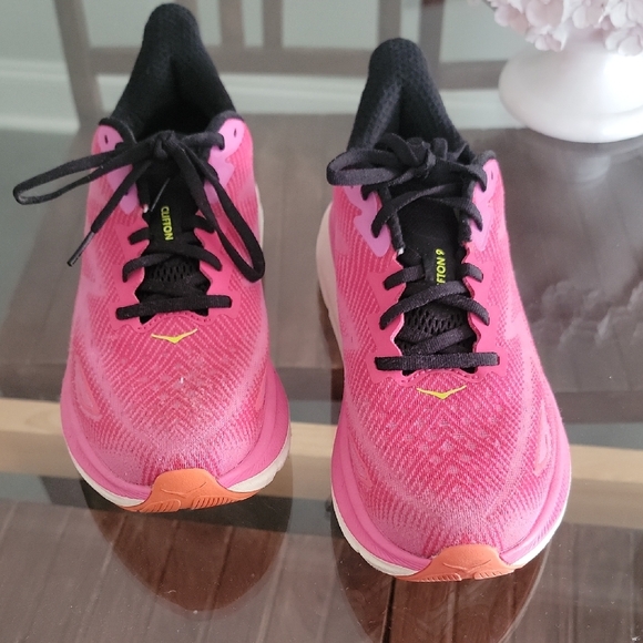 Hoka Women's Vibrant Pink Athletic Shoes - Picture 3 of 5